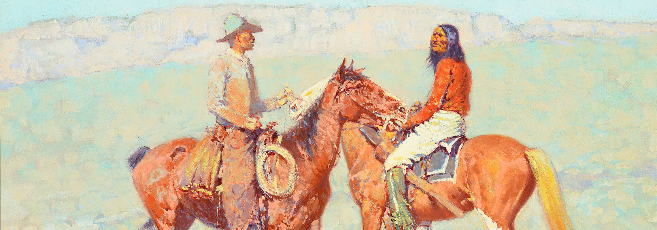 Frederic Remington – Casuals on the Range