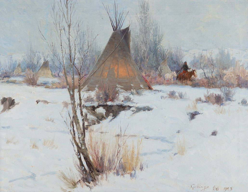 E. William Gollings – Winter Camp